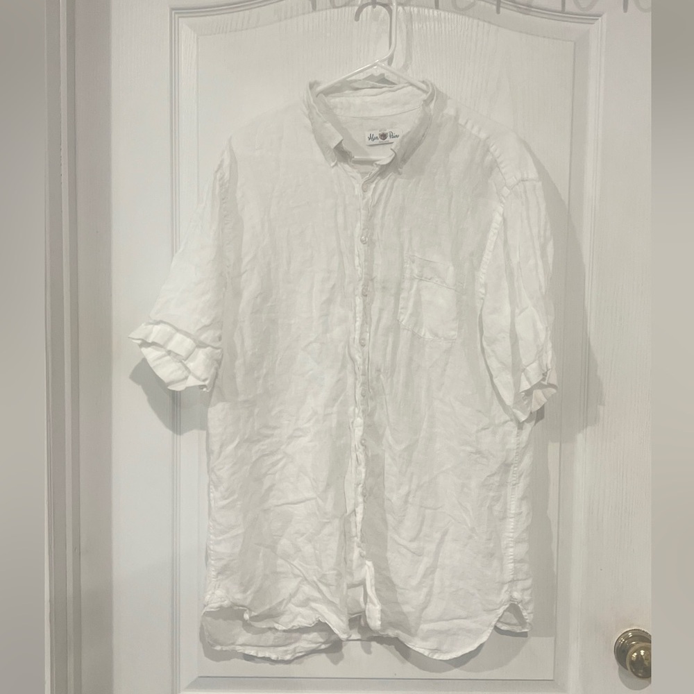 Alan Paine England Linen Button Down